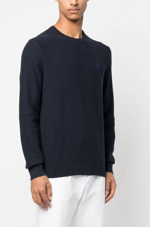 Polo Ralph Lauren Trui met geborduurd logo Blauw