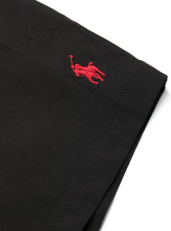Polo Ralph Lauren Zwembroek met geborduurd logo Zwart