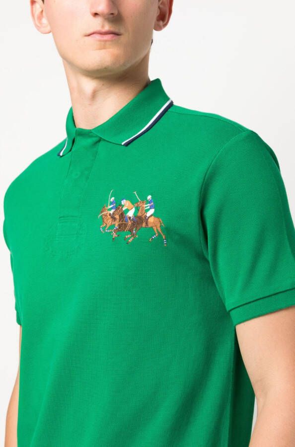 Polo Ralph Lauren Overhemd met borduurwerk Groen