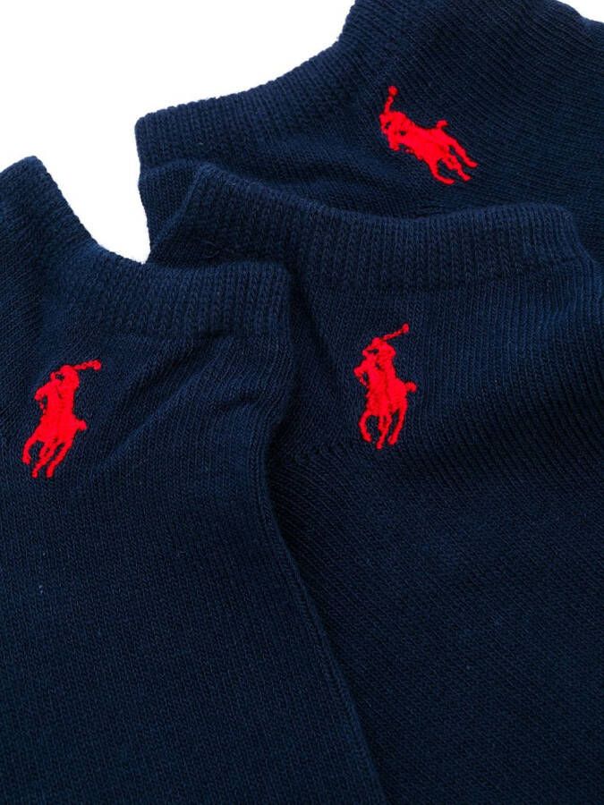 Polo Ralph Lauren Enkelsokken met patroon Blauw