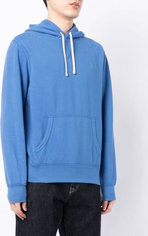Polo Ralph Lauren Fleece hoodie Blauw