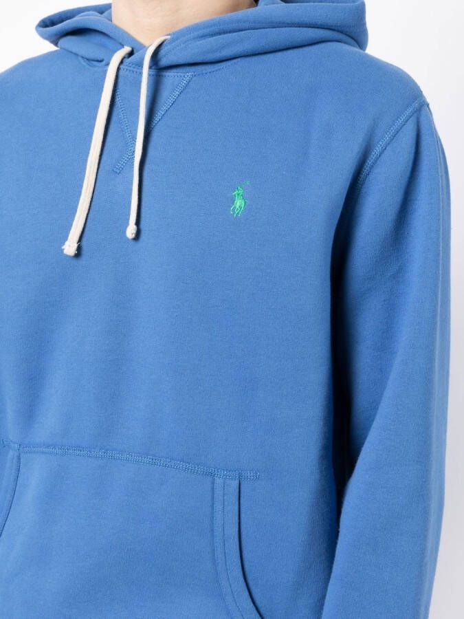 Polo Ralph Lauren Fleece hoodie Blauw