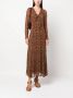 Polo Ralph Lauren Maxi-jurk met bloemenprint Bruin - Thumbnail 2