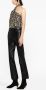 Polo Ralph Lauren Asymmetrische blouse Zwart - Thumbnail 2