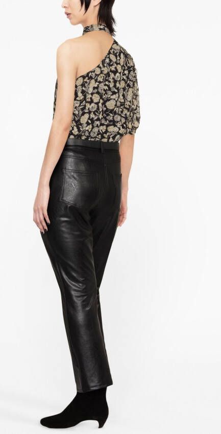 Polo Ralph Lauren Asymmetrische blouse Zwart