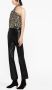 Polo Ralph Lauren Asymmetrische blouse Zwart - Thumbnail 4