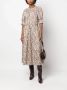 Polo Ralph Lauren Midi-jurk met bloemenprint Beige - Thumbnail 2