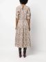 Polo Ralph Lauren Midi-jurk met bloemenprint Beige - Thumbnail 4