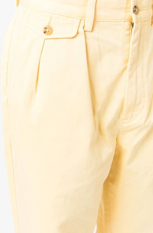 Polo Ralph Lauren Geplooide chino Geel