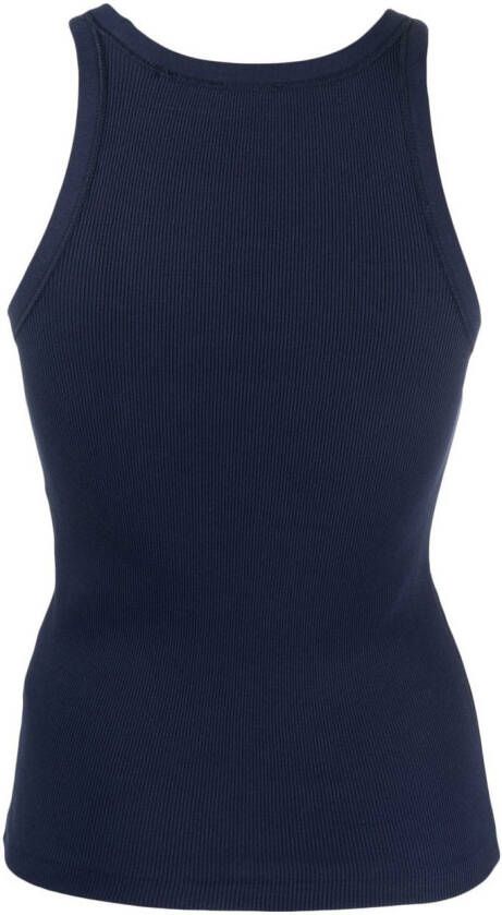 Polo Ralph Lauren Geribbelde tanktop Blauw