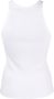 Polo Ralph Lauren Geribbelde tanktop Wit - Thumbnail 2