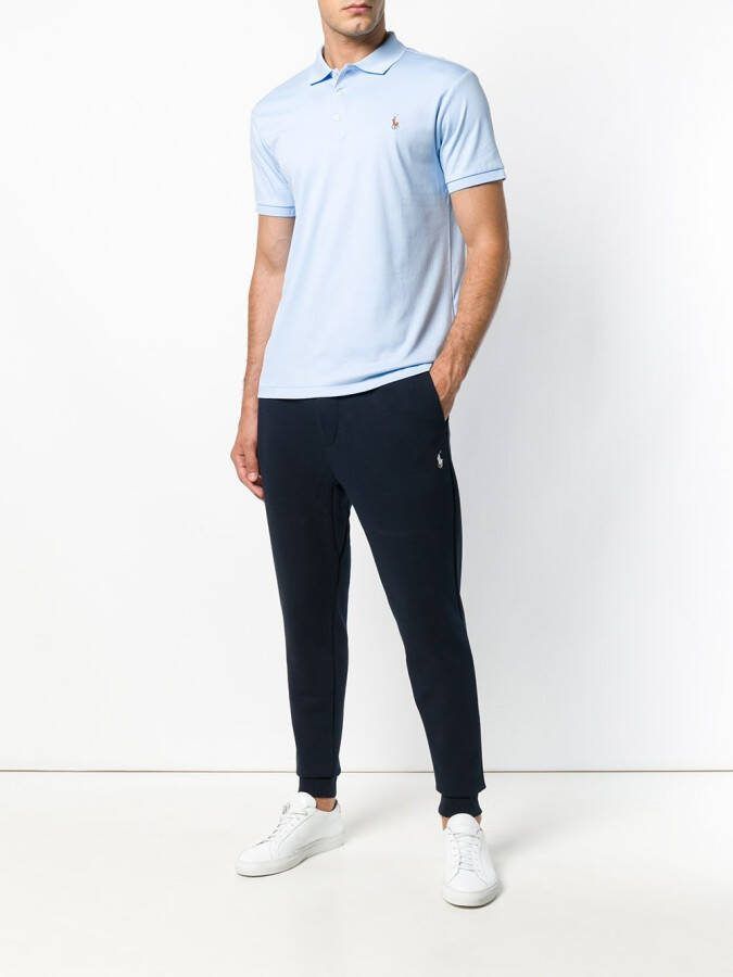 Polo Ralph Lauren geruit poloshirt Blauw