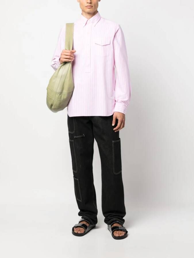Polo Ralph Lauren Gestreept overhemd Roze