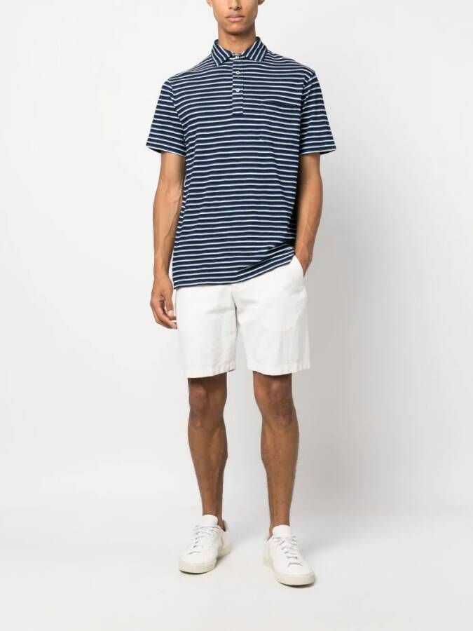 Polo Ralph Lauren Gestreept poloshirt Blauw