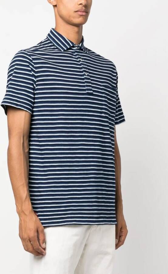 Polo Ralph Lauren Gestreept poloshirt Blauw