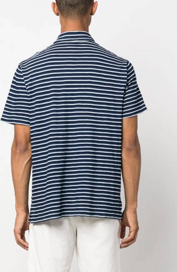 Polo Ralph Lauren Gestreept poloshirt Blauw