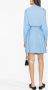 Polo Ralph Lauren Gestreepte mini-blousejurk Blauw - Thumbnail 4
