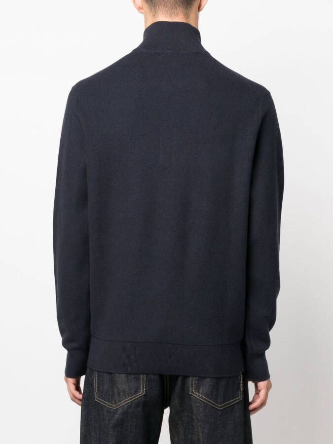 Polo Ralph Lauren Trui met halve rits Blauw