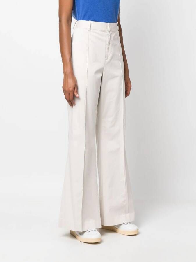 Polo Ralph Lauren High waist broek Wit
