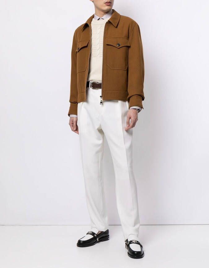 Polo Ralph Lauren High waist broek Wit