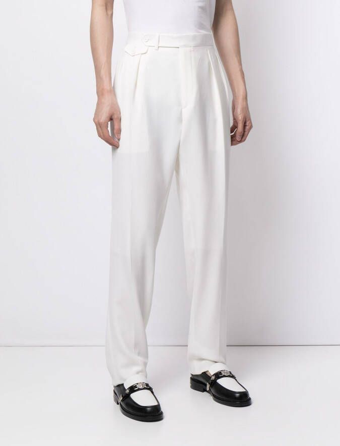 Polo Ralph Lauren High waist broek Wit