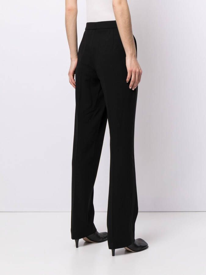 Ralph Lauren Collection High waist pantalon Zwart