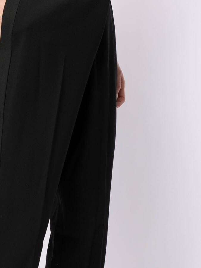 Ralph Lauren Collection High waist pantalon Zwart