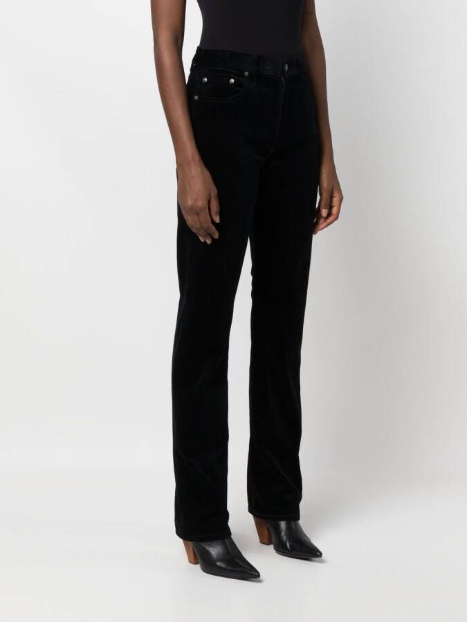 Polo Ralph Lauren High waist broek Zwart