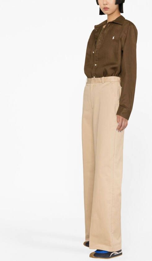 Polo Ralph Lauren High waist broek Beige