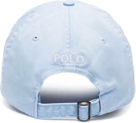 Polo Ralph Lauren Honkbalpet met geborduurd logo Blauw