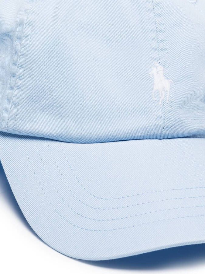 Polo Ralph Lauren Honkbalpet met geborduurd logo Blauw