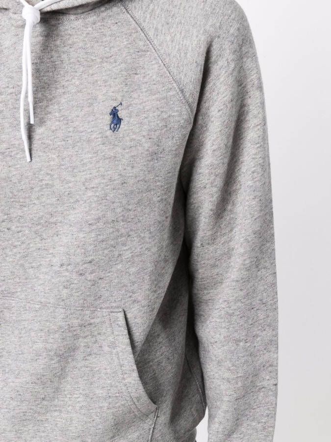 Polo Ralph Lauren Hoodie met borduurwerk Grijs