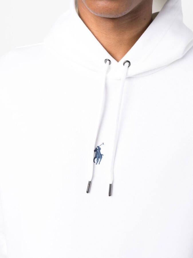 Polo Ralph Lauren Hoodie met geborduurd logo Wit