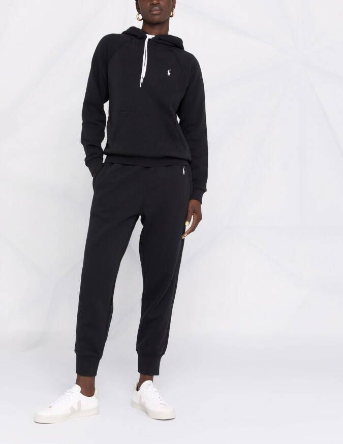 Polo Ralph Lauren Hoodie met geborduurd logo Zwart