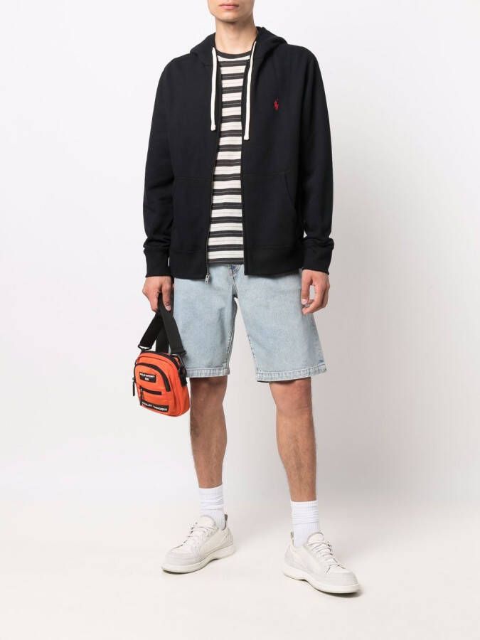 Polo Ralph Lauren Hoodie met geborduurd logo Zwart