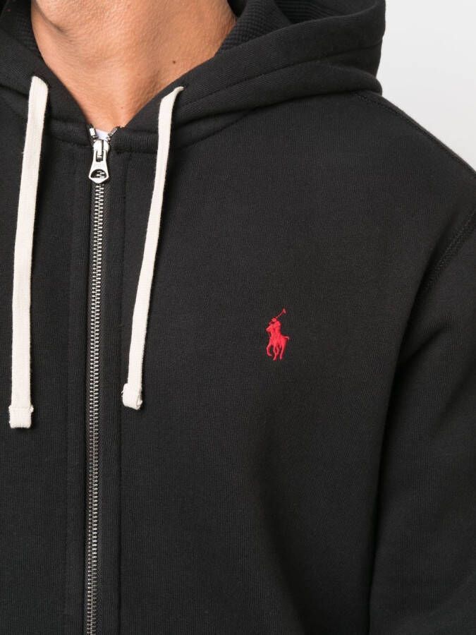 Polo Ralph Lauren Hoodie met geborduurd logo Zwart