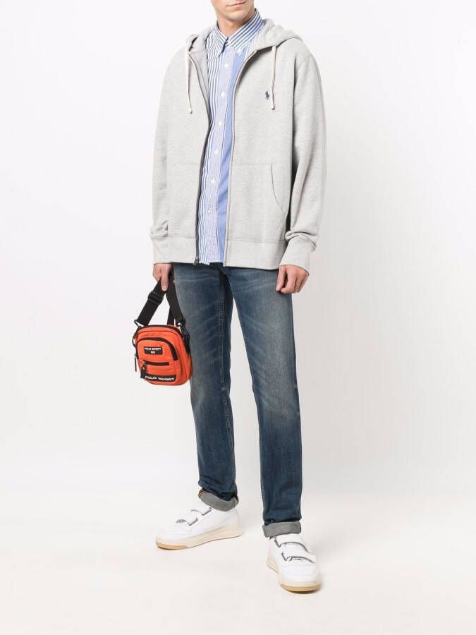 Polo Ralph Lauren Hoodie met rits Grijs