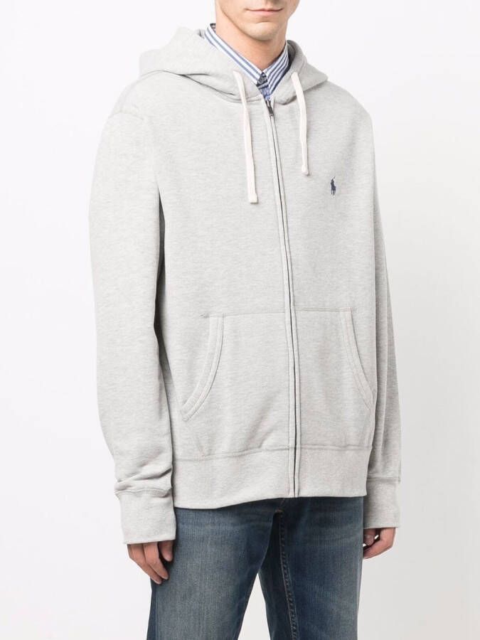 Polo Ralph Lauren Hoodie met rits Grijs