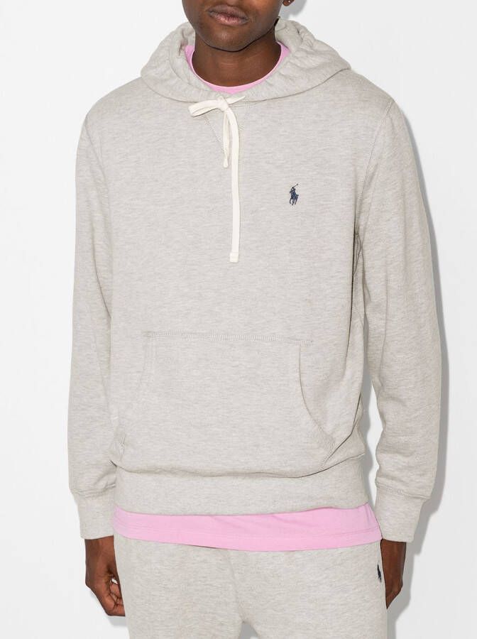 Polo Ralph Lauren Hoodie met trekkoord Grijs