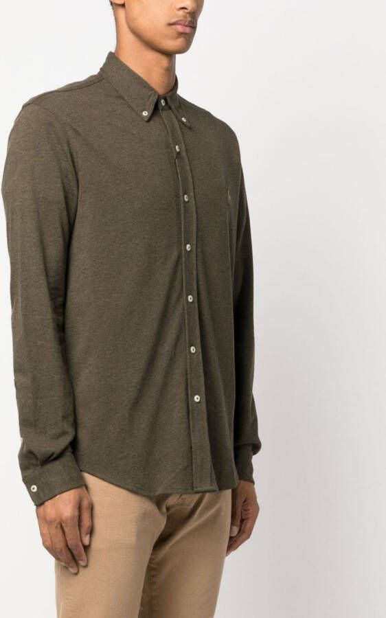 Polo Ralph Lauren Overhemd met logo Groen