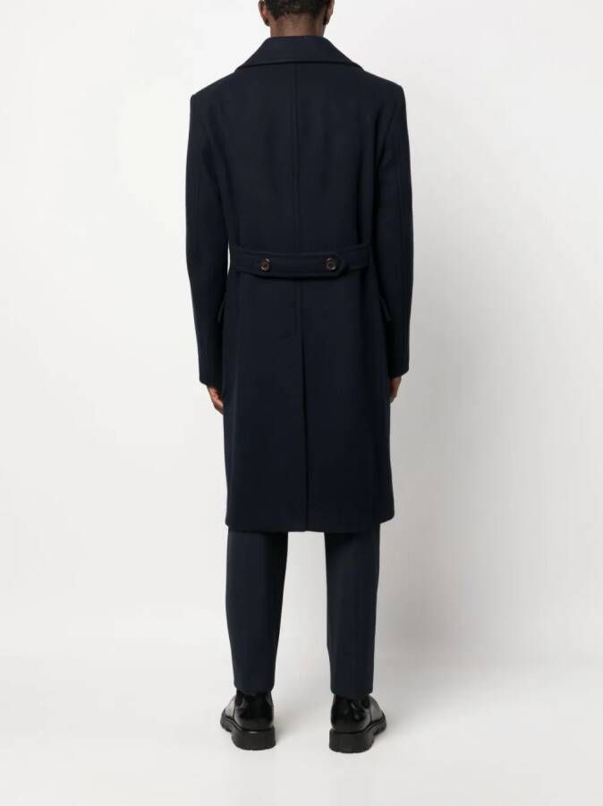 Polo Ralph Lauren Jas met dubbele rij knopen Blauw