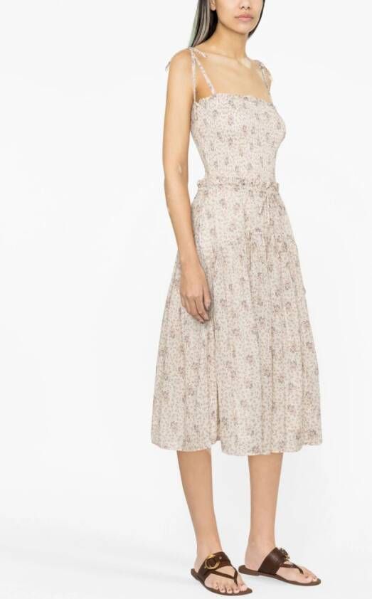 Polo Ralph Lauren Jurk met bloemenprint Beige