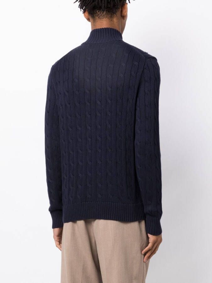 Polo Ralph Lauren Kabelgebreid vest Blauw