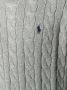 Polo Ralph Lauren Kabelgebreide sweater Grijs - Thumbnail 5