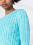 Polo Ralph Lauren Kabelgebreide trui Blauw - Thumbnail 2