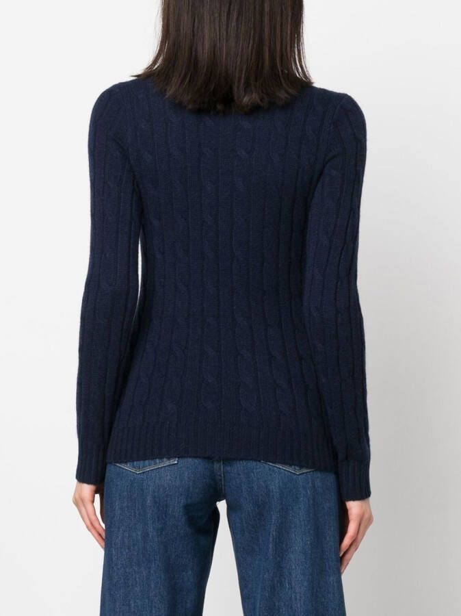 Polo Ralph Lauren Kabelgebreide trui Blauw