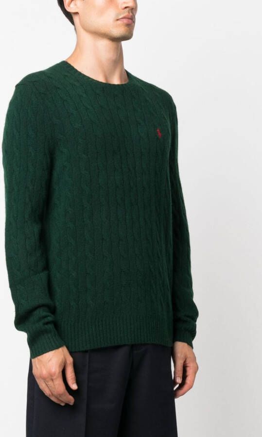 Polo Ralph Lauren Kabelgebreide trui Groen