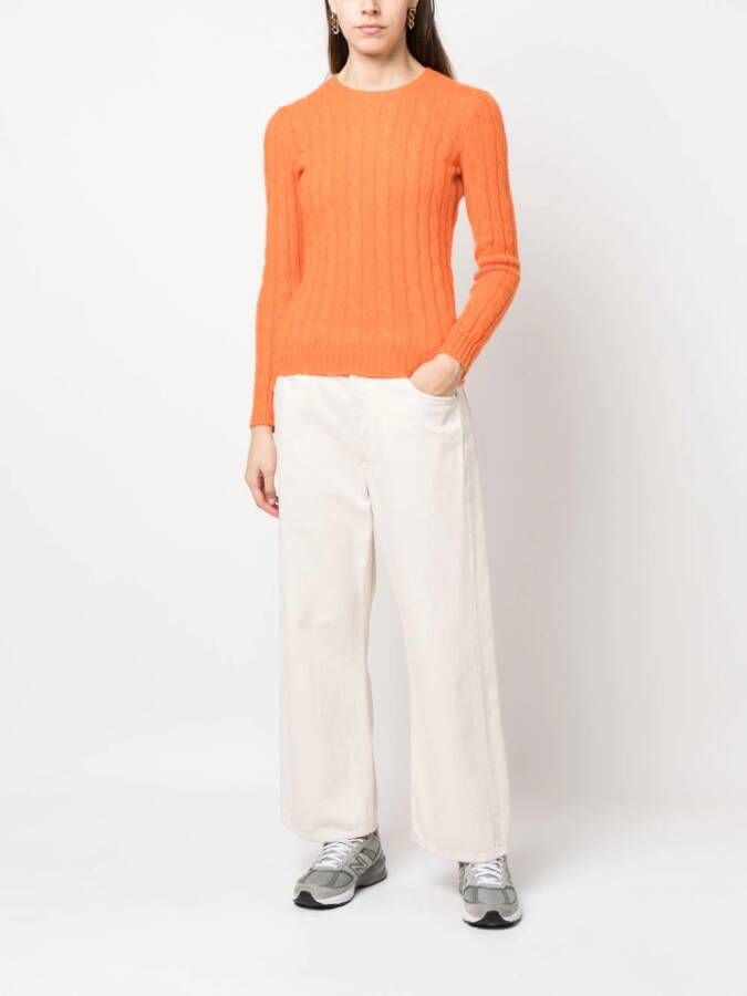 Polo Ralph Lauren Kabelgebreide trui Oranje