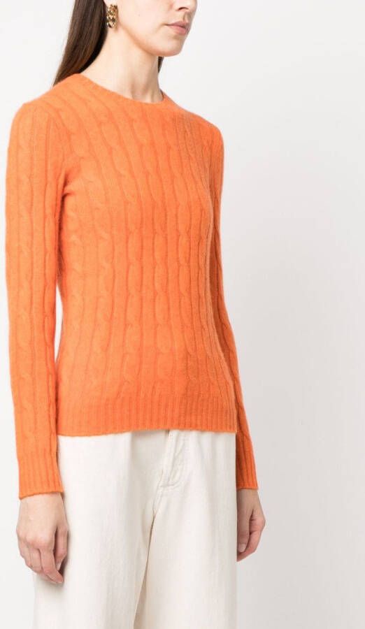 Polo Ralph Lauren Kabelgebreide trui Oranje