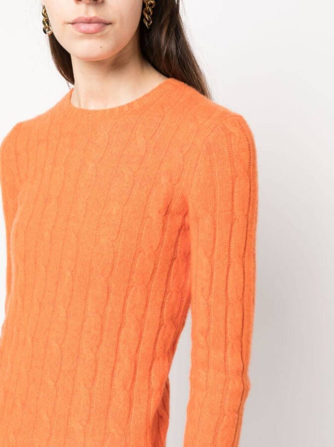 Polo Ralph Lauren Kabelgebreide trui Oranje